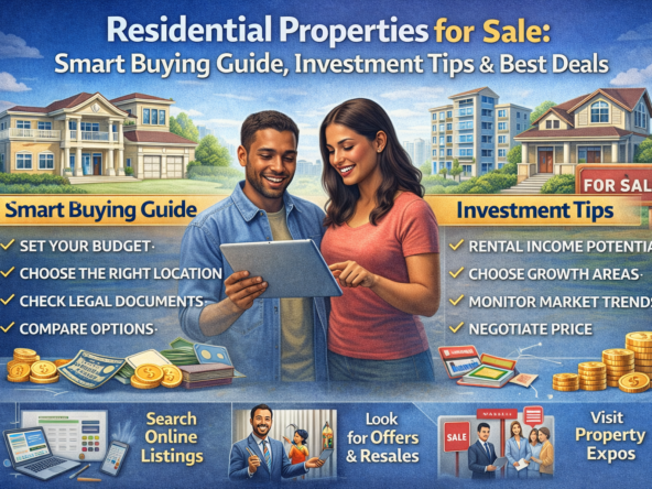 Residential Properties for Sale: Smart Buying Guide, Investment Tips & Best Deals